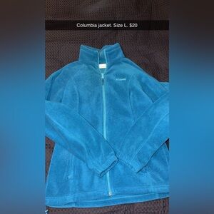 Columbia Kids Teal Fleece Jacket